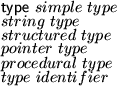 \begin{syntdiag}\setlength{\sdmidskip}{.5em}\sffamily\sloppy \synt{simple\ type}
\(
\synt{ordinal\ type} \\
\synt{real\ type}
\)\end{syntdiag}